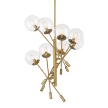 Minka-Lavery 2748-695 - 8 LIGHT, PENDANT FIXTURE IN METAL
