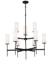  3849-66A - First Avenue - 9 Light Chandelier