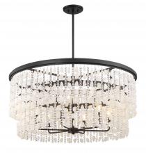  6706-66 - Shimmering Elegance - 9 Light Chandelier