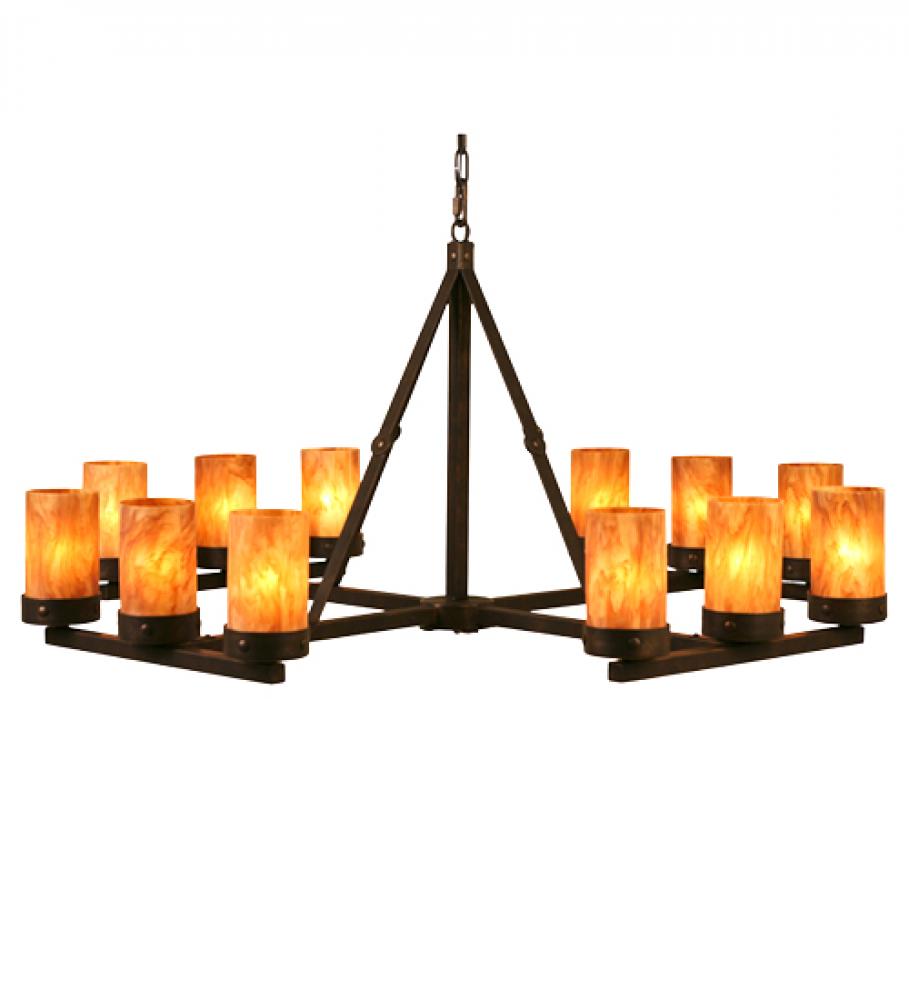 48" Wide Parker 12 Light Chandelier