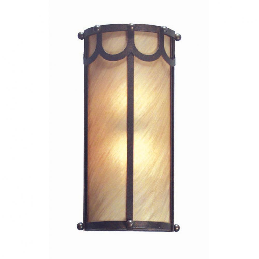 8" Wide Carousel Wall Sconce