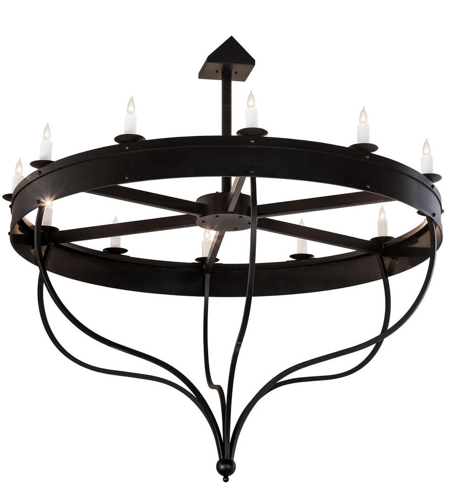 72"W Parnella 12 LT Chandelier