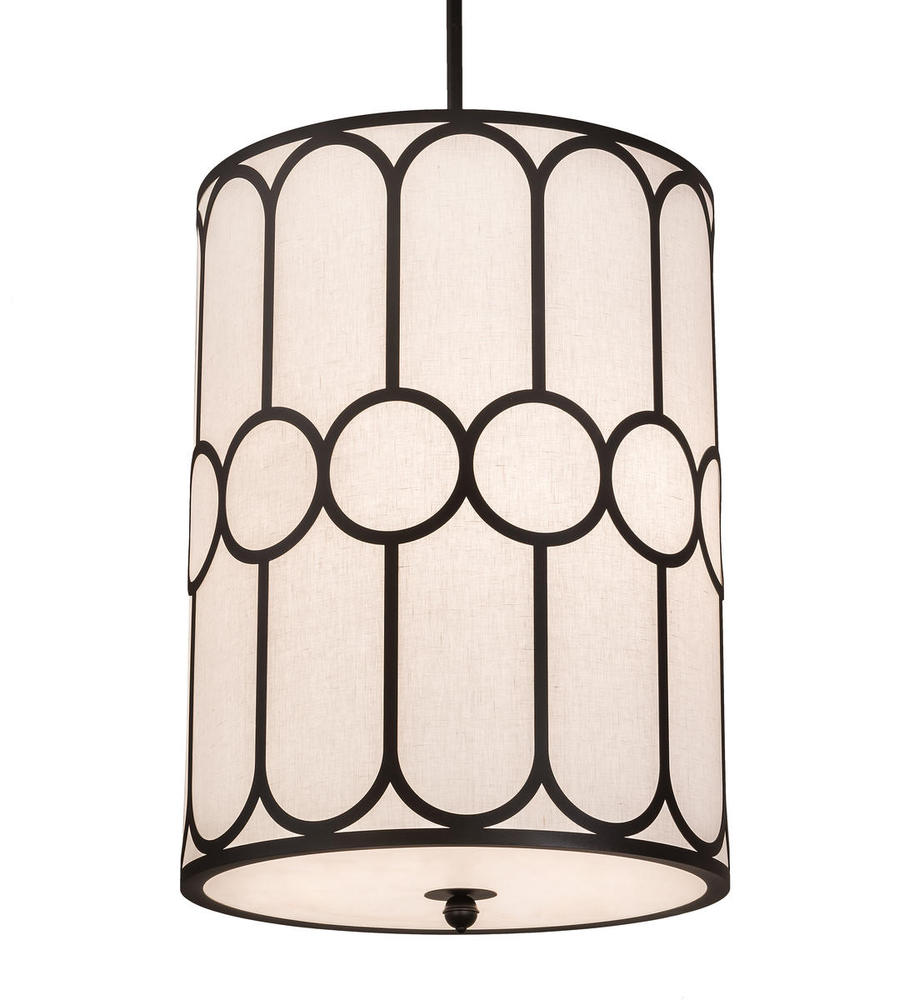 30" Wide Cilindro Homer 6 Light Pendant