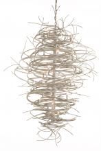 2nd Avenue Designs White 115338 - 36" Wide Cyclone Chandelier