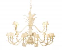 2nd Avenue Designs White 119760 - 72" Wide Tiki Chandelier