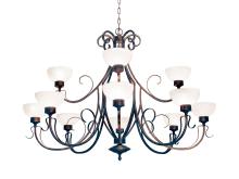 2nd Avenue Designs White 119773 - 60" Wide Mirasol Chandelier