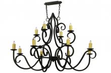  117787 - 60" Wide Clayton 12 Light Chandelier