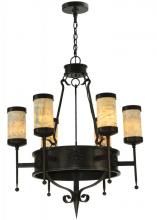  135392 - 30" Wide Lorenzo 6 Light Chandelier