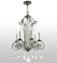  137321 - 24"W Lucerne 6 LT Chandelier