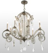  137323 - 40"W Lucerne 8 LT Chandelier