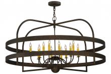 2nd Avenue Designs White 139590 - 48"W Aldari 12 LT Chandelier