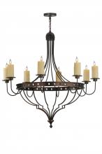 2nd Avenue Designs White 144948 - 48"W Bottini 8 LT Chandelier