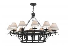  148230 - 52"W Ethel 12 LT Chandelier