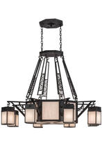  153275 - 54"W Azrael 8 LT Chandelier