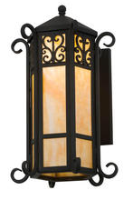 2nd Avenue Designs White 159209 - 12"W Caprice Lantern Wall Sconce