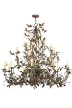  159623 - 60"W Le Printemps 15 LT Chandelier