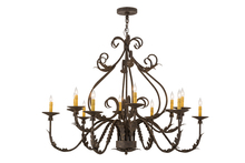  160180 - 48"W French Elegance 12 LT Chandelier