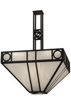  164030 - 36"Sq Mission Chic Pendant