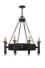  167058 - 38"W Sabrina 8 LT Chandelier