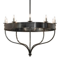 2nd Avenue Designs White 215483 - 54" Wide Parnella 10 Light Chandelier