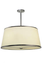 2nd Avenue Designs White 244208 - 25" Wide Cilindro Textrene Pendant