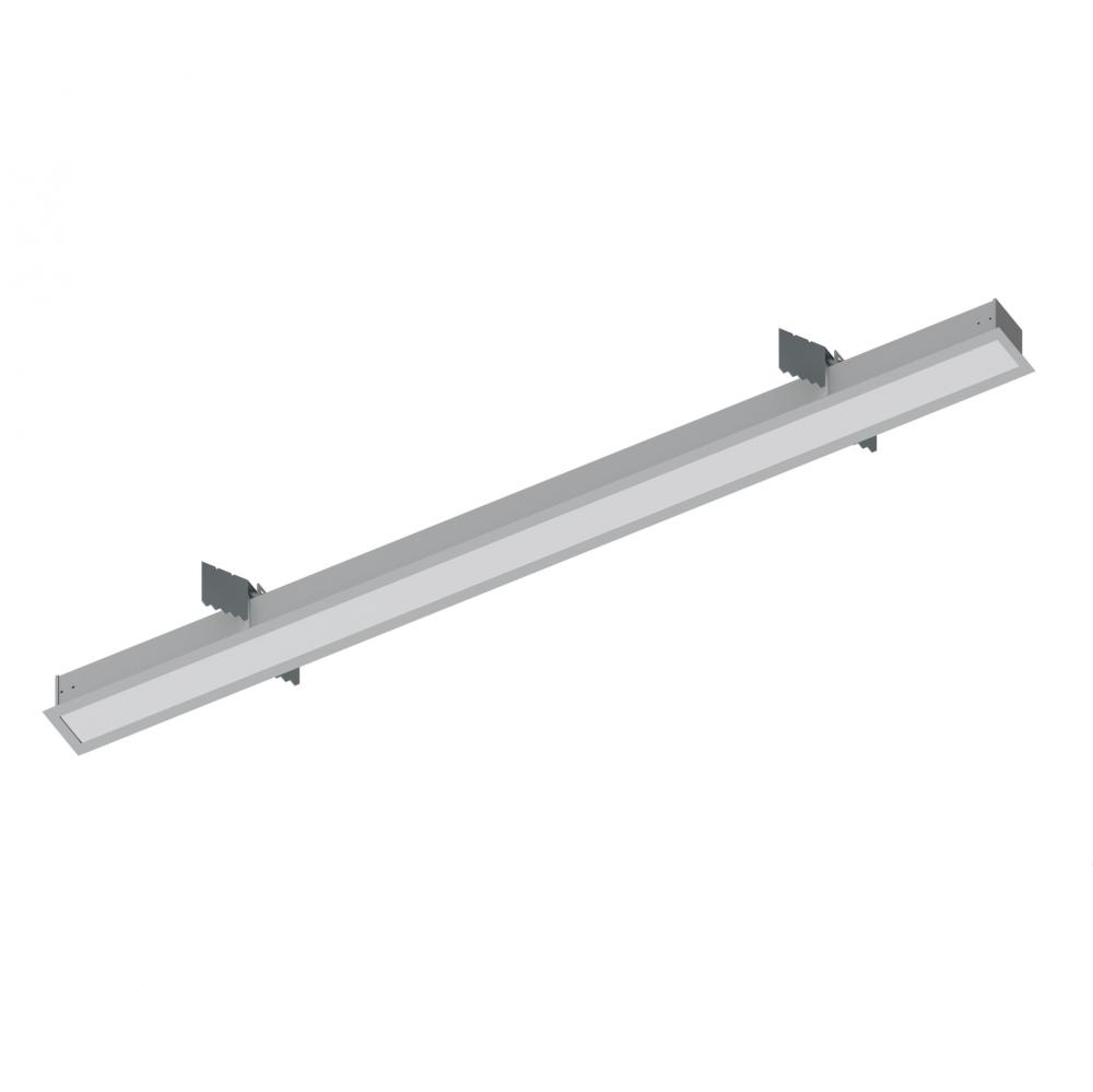 4' L-Line LED Recessed Linear, 4200lm / 4000K, Aluminum Finish