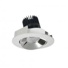 Nora NIO-4RCCDXCMPW/HL - 4" Iolite LED Round Adjustable Cone Reflector, 1500lm/2000lm/2500lm (varies by housing), Comfort