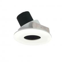 Nora NIO-4RPHA27XMPW/10 - 4" Iolite LED Round Adjustable Pinhole, 1000lm / 14W, 2700K, Matte Powder White Pinhole / Matte