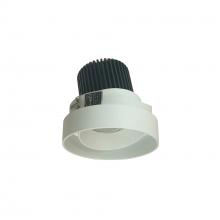 Nora NIO-4RTLA40XWW/10 - 4" Iolite LED Round Trimless Adjustable, 1000lm / 14W, 4000K, White Adjustable / White Reflector