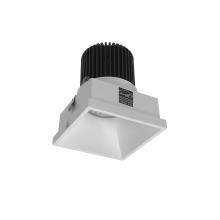 Nora NIO-4STLNDC50XMPW/10 - 4" Iolite LED Square Trimless Downlight, 1000lm / 14W, 5000K, Matte Powder White Finish