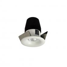 Nora NIO-1RNB35XWW - 1" Iolite LED NTF Round Bullnose, 600lm, 3500K, White finish