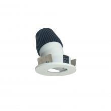 Nora NIOB-1RSL50XMPW - 1" Iolite LED BWF Round Adjustable Slot Aperture, 600lm, 5000K, Matte Powder White Slot Aperture