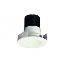 Nora NIOB-2RNDC40QCMPW - 2" Iolite LED Round Reflector, 10-Degree Optic, 800lm / 12W, 4000K, Specular Clear Reflector /