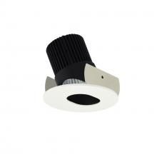 Nora NIOB-2RSL50XBMPW/10 - 2" Iolite LED Round Adjustable Slot Aperture, 1000lm / 14W, 5000K, Black Slot Aperture / Matte