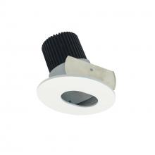 Nora NIOB-2RSL30XMPW/10 - 2" Iolite LED Round Adjustable Slot Aperture, 1000lm / 14W, 3000K, Matte Powder White Slot