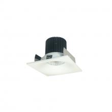 Nora NIOB-2SNB40XMPW/10 - 2" Iolite LED Square Bullnose, 1000lm / 14W, 4000K, Matte Powder White Finish