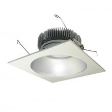 Nora NLCB2-6531540HZW - 6" Cobalt Dedicated High Lumen Square/Round, 1500lm, 4000K, Haze Reflector / White Flange