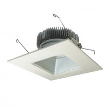 Nora NLCB2-6561540HZW - 6" Cobalt Dedicated High Lumen Square/Square, 1500lm, 4000K, Haze Reflector / White Flange