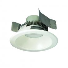 Nora NLCBC2-55140WW/10 - 5" Cobalt Click LED Retrofit, Round Reflector, 1000lm / 12W, 4000K, White Reflector / White