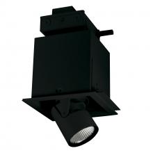 Nora NMRTLGPD-11D1L2027FB - Pull-Down LED Trimless 1-Head MLS, 30W / 2100lm per Head, Flood, 2700K, Black, 120V Triac/ELV/0-10V