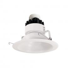 Nora NRMC3-62L130NWW - 6" Marquise III Retrofit, White Baffle/White Flange, 120-277V; 0-10V Dimming, 1300lm / 12W,