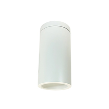  NYLS3-6S1L135NP01WWW - 6" Sapphire III Surface Mount White Cylinder, Matte Powder White Reflector/Matte Powder White