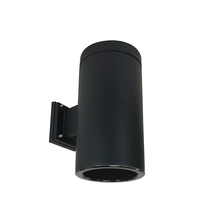  NYLS3-6W1L240NC12BBB - 6" Sapphire III Wall Mount Black Cylinder, Black Reflector/Black Flange, 120-277; 0-10V Dimming,