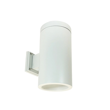  NYLS3-6W1L230NP01WWW - 6" Sapphire III Wall Mount White Cylinder, Matte Powder White Reflector/Matte Powder White