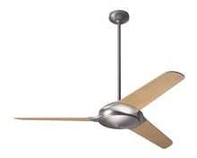  FLO-MN-52-BB-NL-002 - Flow Fan; Matte Nickel Finish; 52" Bamboo Blades; No Light; Fan Speed and Light Control (3-wire)