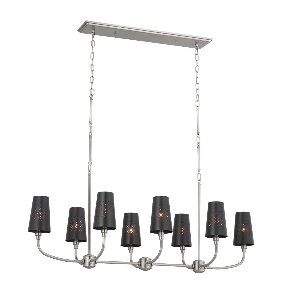 Linear Chandelier 8Lt