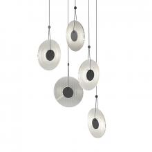 Sonneman 3115.25C - 5-Light LED Pendant