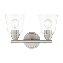  16782-91 - 2 Light Brushed Nickel Vanity Sconce