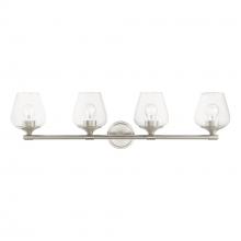  17474-91 - 4 Light Brushed Nickel Vanity Sconce