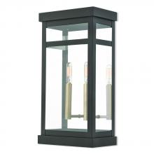  20704-07 - 2 Lt BZ Outdoor Wall Lantern